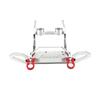 1/12 H12Y H12Y+ RC Car Front Bumper Metal Upgrade Part Compatible with Similar Remote Control Vehicles(Silver) view 1