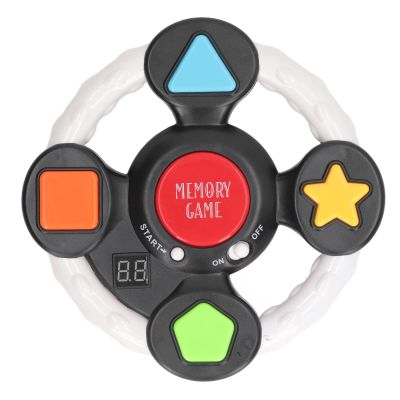 TOPINCN Handheld Electronic Memory Game, Competitive Brain Teaser Memory Run Game with Lights, Mind Sharpening Brain Games for Kids and Adults