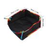 HOOTNEE Stroller Storage Basket Mesh Organizer for Pushchair under Stroller Storage Bag with Adjustable Straps Black Trim for Travel and Outdoor Use view 2