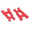 1 Pair RC Rear Lower Suspension Arms, Aluminum Rear Swing Arm for SG 1603 1/16 RC Car, Upgrade Parts with Effective Vibration Reduction, Lightweight Durable Aluminium Alloy for SMO (Red) view 1