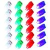 Ameble LED Finger Lights Colorful Plastic Finger Thumb Ring Band Flashlight Toy for Kids Adults 24pcs LED Lights, for Kids, for view 1