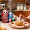 Educational Nesting Dolls - 10 Piece Wooden Cartoon Stacking Toys, HandmaKids Nesting Doll Set | Learning Entertainment Toys view 3