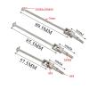 2PCS HSP 102015 106015 108015 Dogbone Drive Shaft CVD For HSP Redcat 1/10 RC Car(89.5MM black) view 2