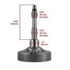 #US Part Replacement for Wet Clutch Bell Shaft w/Pads for Arctic for CAT for Alterra 700 XT EPS MudPro 2016-2019 view 2