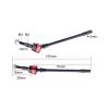 1/10 Axial SCX10 Rc Crawler Upgrade Option Parts Hop-Up 4PCS Hard Steel Front and Rear Axle CVD Drive Shaft Dog bone(Rear) view 3