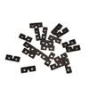 40pcs 2mm Thickness Carbon Fiber Servo Gasket Washer Steering Gear Spare Parts Compatible with RC Airplane Models DIY Accessories view 1