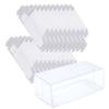 100Pcs Model Car Display Case, 1.2X 1.6x3.2 Clear Miniature Display Case Dustproof Protection Storage Box for Action Figures Toys Collectibles Model view 1