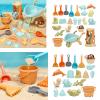 SHYYOULQE Sand Spade Mold Set Toy Colorful for Infants Gardening Supplies Bath Beach Colorful Gadgets Set Beach Sand view 2