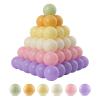 FHRILEK 100 Count 2.2 Inch Non-Toxic Crush Proof Balls with Net Bag view 1