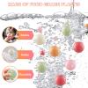 FHRILEK 100 Count 2.2 Inch Non-Toxic Crushproof Soft Ball Pit Balls view 4
