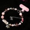 Bahomu Anime Bracelet Blind Box, Cute Alien Stage Rabbit Series Bracelet for Women, Collectable for Alien Stage Fans Birthday Gifts (2PCs) view 3