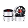 4PCS RC Rock Crawler Metal Wheel Rim 1.9 Inch BEADLOCK 1/10 for Axial SCX10 90046 for TAM-IYA CC01 D90 D110 TF2 TRX-4 S119 view 1