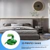 3D Printed Snake- Articulated Snake-Figure, Flexible Segmented Body, Creative Desktop Pet Model, Durable Printed Material | Snake-Model with Desktop Ornament Girls Kids Adults Decoration view 4