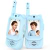 Video Walkie Talkies for Kids 2 Pack, USB-C Rechargeable with 2.0" Screen, Video Chat & Photo Sharing, Long Range Two Way Radio Toys for Boys Girls Ages 3-12, Indoor Outdoor Gifts 2Park Blue view 1