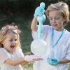 Bubble Machine, Puffpop Bubble Maker Automatic Bubble-Machine with Lights Elastic Bubble-Wand Rechargeable Touchable for Parties Gatherings Outdoor Activities Adults Family view 3