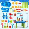 XINNOVEL 3-Tier Sand and Water Table for Kids, Summer Outdoor Beach Outside Backyard Activity Sensory Kids Sand and Water Table, Birthday Gifts for Toddler Boys Girls Ages 3 4 5 6 7 8 view 4