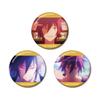 No Game No Life Sky Scene Glitter Tin Badge Set of 3 view 1