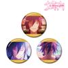 No Game No Life Sky Scene Glitter Tin Badge Set of 3 view 2