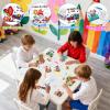 24Pcs Spring Arts and Crafts for Kids & Adults Bulk, Spring DIY Craft Puzzle Kit with Flower Butterfly Bee Bunny, Easter Activities Jigsaw for Classroom Party Favors April Gift Break Projects Supplies view 4