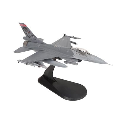 Eairsoky 1:72 Scale F-16C Fighting Falcon Alabama ANG Metal Fighter Jet Model Military Die-cast Aircraft Models for Collection or Gift Viper
