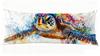 Long Body Pillow for Adults 16x47 Inch, Animal Bed Pillows Turtle Double Sided Print Linen Throw Pillows Covers, for Side Sleeping Pregnant Pillow with Zipper for Home Bed Living Room Decor J0-584 view 1