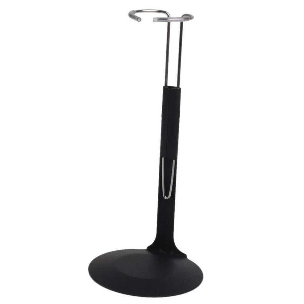 Ameble Doll Stand Metal Adjustable Doll Display Organizer Frame Rack Holder for 12inch Figures Stand, Display Bracket, Support Organizer, Adjustable Holder