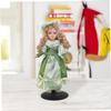 Ameble Doll Stand Metal Adjustable Doll Display Organizer Frame Rack Holder for 12inch Figures Stand, Display Bracket, Support Organizer, Adjustable Holder view 2