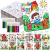 24Pcs Spring Crafts for Kids & Adults Bulk, Spring toddler Art and Craft DIY Puzzle Kits with Flower Butterfly Bee Bunny, Easter Jigsaw for School Classroom Activity April Party Favors & Gift Supplies view 1