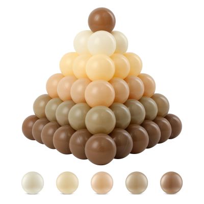 FHRILEK Crush Resistant Play Balls 200 Pcs 2.2 Inch for Indoor Outdoor Use