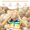FHRILEK Crush Resistant Play Balls 200 Pcs 2.2 Inch for Indoor Outdoor Use view 3