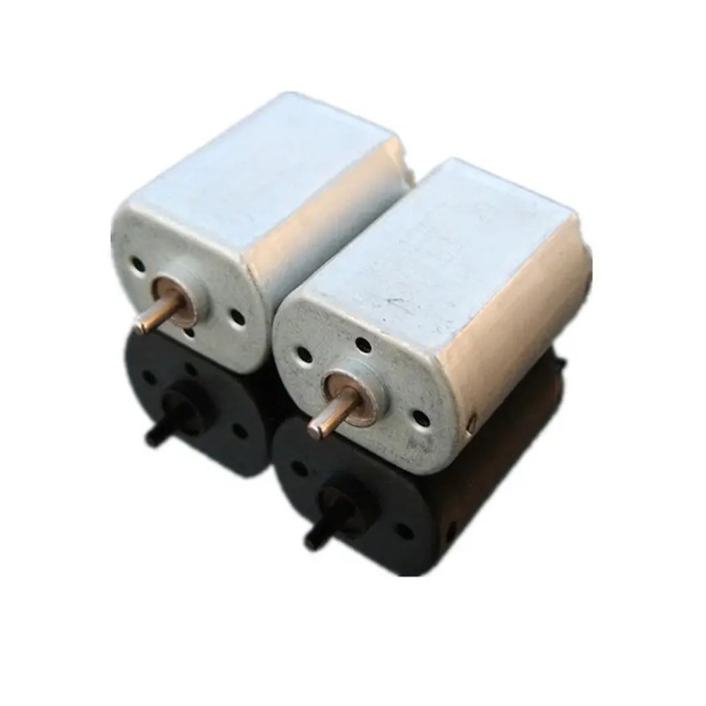 130 Electronic Starter DC 3V 6V 9V 12V Carbon Brush Short Shaft for Toy Car Boat Model Iron Back Cover Motor Drivers