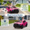 24V Ride on Car for Big Kids Licensed RAM 2500, 24v Ride on Truck w/Remote Control, Toddler Ride on Toys w/Bluetooth, Spacious Truck Bed, 3 Speed, LED Lights, Suspension, Gifts for Boys Girls view 4