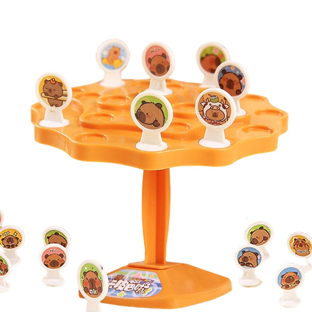 Balance Game - Kabala Balance Tree for Children,Interactive Activities Stacking Puzzle,2-Player Puzzle Family Balancing Toys,Promotes Parent-Child Interaction,Stacking Game for Mental Training