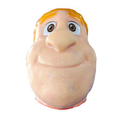 2026 New Refillable Pimple Popping Toy  Big Head Squeeze Toy with Hair for & Anxiety Relief,Realistic Pus Burst Fidget Toy,Silicone Nose Pimple Pal Fun Sensory Toys(Yellow)