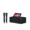 Inandonkod Karaoke Machine for Home, 10.1" 4K Touchscreen with Hi-Fi Sound, All-in-One KTV Jukebox, Built-in Multi-Language Songs & Supports YouTube, Wireless Microphones Included (Black 4TB) view 1