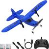 Beffkkip Remote Control Airplane, 2.4GHz RC Airplane Fighter Toy Easy to Fly Foam Glider, RC Plane for Kids, Adults and Beginners with 2-Channel Control and 2 Batteries view 1