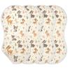 zyrtty Muslin Baby Burp Cloths Set of 2, Soft Absorbent Adorable Little Animals Deer Muslin Washcloths, Bibs, Face Towel for Newborn Boys Girls, 22 x 11 Inch view 3