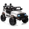 12V Kids Ride on Car for 1 to 7 Years Old with Parent Remote Control, 2-in-1 Remote & Drive Modes, ASTM CPSIA Certified Gift for Toddler Boys Girls (White) view 1