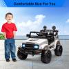 12V Kids Ride on Car for 1 to 7 Years Old with Parent Remote Control, 2-in-1 Remote & Drive Modes, ASTM CPSIA Certified Gift for Toddler Boys Girls (White) view 2