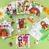 24Pcs Christian Easter Crafts for Kids Ages 4-8, Religious Easter Puzzle Jesus He Is Risen, Bible Jigsaw Arts Gifts for Classroom DIY Activity, Basket Stuffers, Spring Party Favors, Coloring Game Bulk view 3
