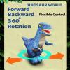 Inflatable RC Dinosaur, 2.4G Remote Control Dinosaur with 360 Rotation & Rapid Auto-Inflation, Large-Scale Walking Inflatable for Indoor/Outdoor Use(Green) view 4