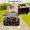 24V Ride on Car for Big Kids Licensed RAM 2500, 24v Ride on Truck w/Remote Control, Toddler Ride on Toys w/Bluetooth, Spacious Truck Bed, 3 Speed, LED Lights, Suspension, Gifts for Boys Girls view 2