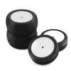 4pcs Toy Model Car Durable Tires 1/10 Off-Road Vehicle Tire Srx2 Srx4 Bandit Tyres for Te-kno Eb410 for Yok-OMO Yz4 RC Crawler Car view 3