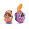 VTech Dora Interactive Clock Educational Children's Toy Purple view 2