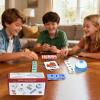 Dice Word Game Brain Exercise Game, Crossword Dice Board Game,Brain Exercise Portable Board Games Set, for 1-5 Players (Iron Box) view 2