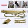 Electric Utility Pole Climbing Set: Power Platform with Hook/Rope/Wood Board for Linemen & Arborists view 2