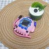 Cartoon Protective Case for Tamagotchi Paradise Game Console Protective Cover with Lanyard, Silicone Protective Case (Pink) view 2