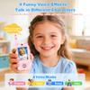 Video Walkie Talkies for Kids 2 Pack, USB-C Rechargeable with 2.0" Screen, Video Chat & Photo Sharing, Long Range Two Way Radio Toys for Boys Girls Ages 3-12, Indoor Outdoor Gifts (Blue/Pink) view 2