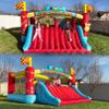 AKEYDIY Inflatable Bounce House,13.4ft x 13ft Kids Bouncy House with Extra Wide Slide&Climbing Wall, Bounce House for Big Kids 8-12,Outdoor/Indoor Kids Bouncy Castle for Holiday, 550W Blower Included view 2