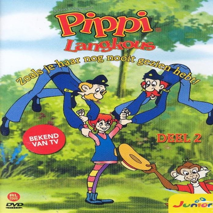 Harlekijn DVD animation Pippi long part 2 child video
